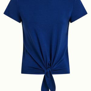 KING LOUIE – Knot Shirt Tulum in mazarine