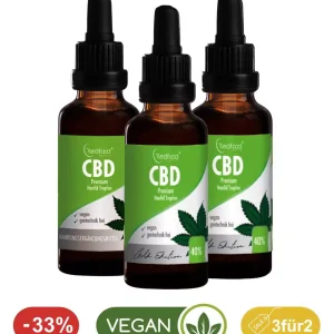 Angebot* 3 x 40 % CBD Öl 10ml