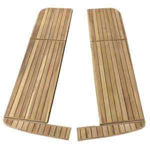 Teak Backskistendeckel/Sitzduchten <i> für Bavaria 770 </i>  <i> Komfortausführung </i>