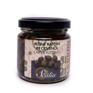 Kleine Kapern in Olivenöl