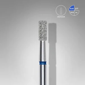 Diamantfräse „Zylinder“ blau, Durchmesser 2.5 mm / Arbeitsteil 6 mm